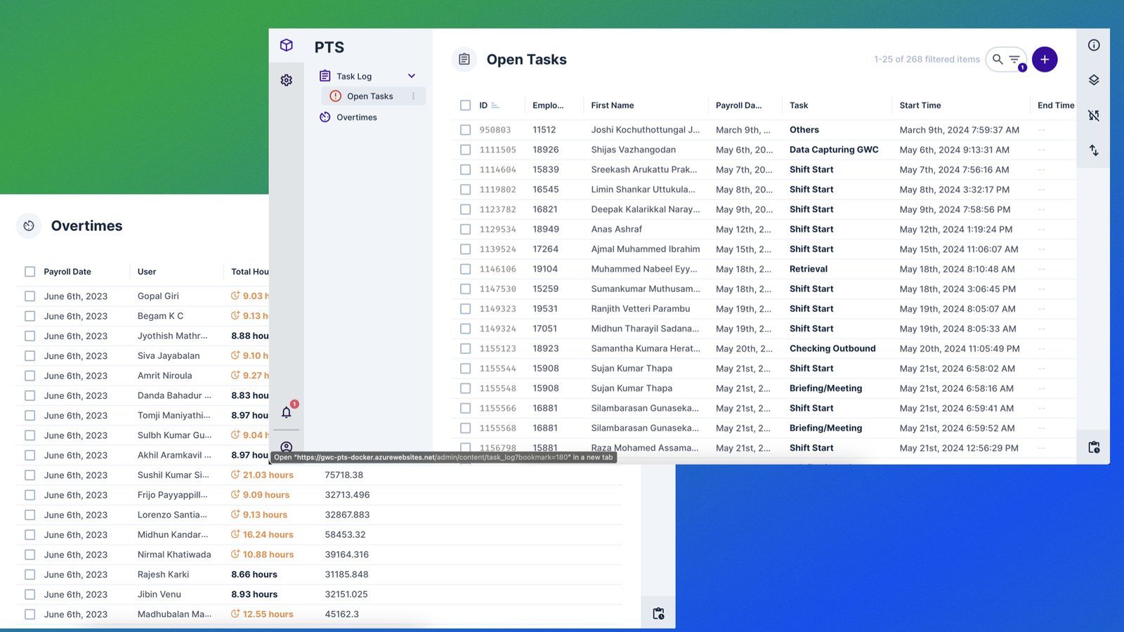 Employee Productivity Tracking